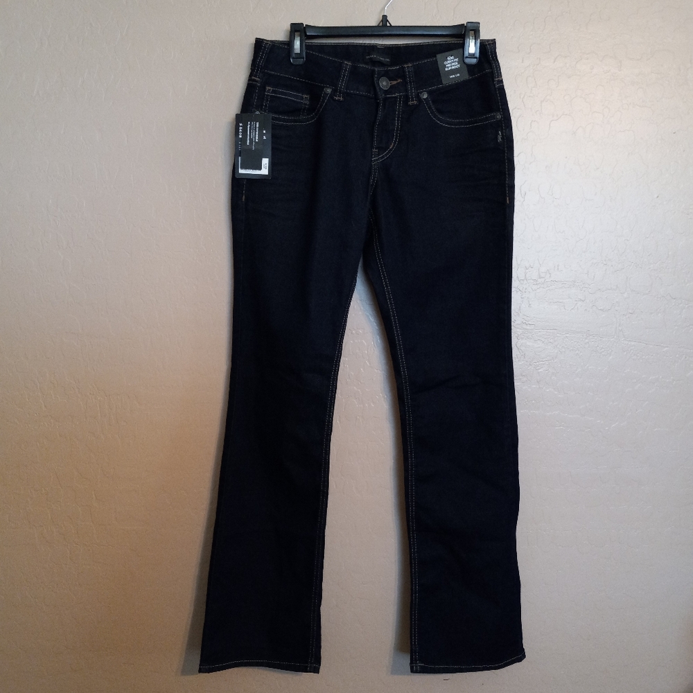 Silver Jeans Suki Curvy Fit Mid Rise Slim Boot Jeans